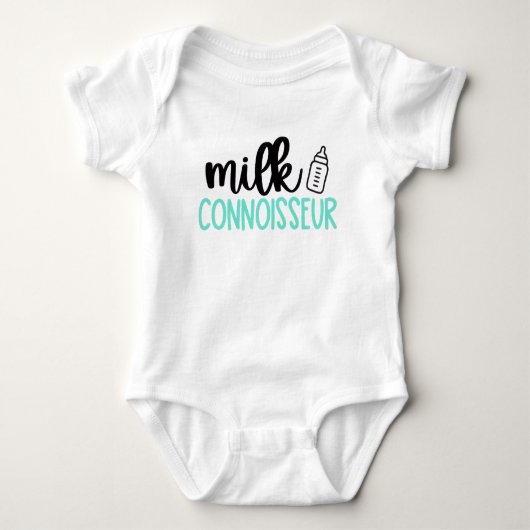 Melkkenner baby fles romper (Voorkant)