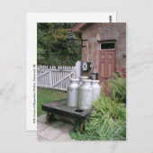 Melkkernen bij Stogumber Station, Somerset, Vereni Briefkaart (Voorkant / Achterkant)