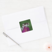 Melkkikker, Trachycephalus resinifictrix Vierkante Sticker (Envelop)