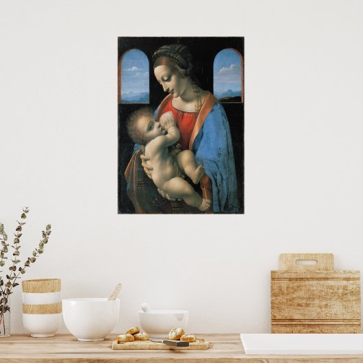 melkklieren poster (Keuken)