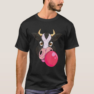 Melkkoe Houdt Van Kauwgom Veehouder Organisch T-shirt