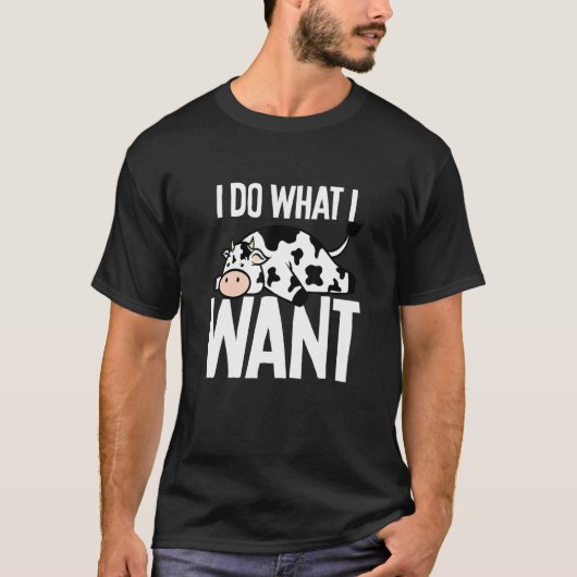 Melkkoe Ik Doe Wat Ik Wil T-shirt (Voorkant)