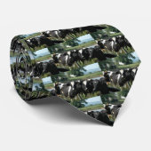 Melkkoeien familie... stropdas (Opgerold)