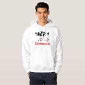 Melkkoeien in sokjes - Cowasocki Cow A Socky Hoodie (Voorkant volledig)
