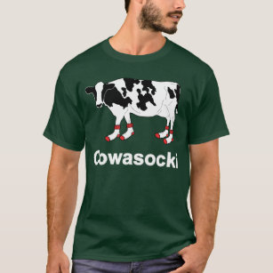 Melkkoeien in sokjes - Cowasocki Cow A Socky T-shirt