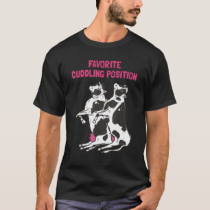 Melkkoeien Schattig Liefde Vee Fokker Biologisch F T-shirt