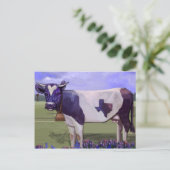 Melkkoeienblauwvintonijn Briefkaart (Staand voorkant)