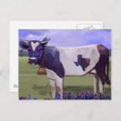 Melkkoeienblauwvintonijn Briefkaart (Voorkant / Achterkant)