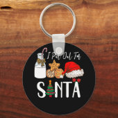 Melkkoekjes die ik voor de kerstman heb uitgedeeld sleutelhanger (Voorkant)