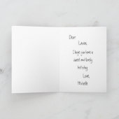 Melkkoekjes Pet Cute Waterverf Birthday Kaart (Binnen)