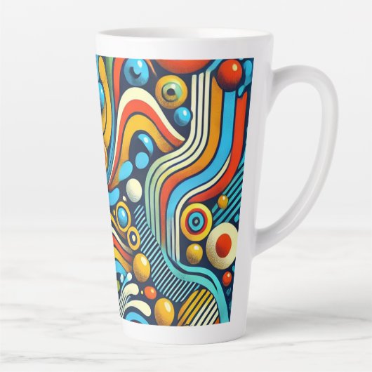 Melkkop Latte Mok (Rechts)