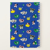 Melkliefhebber Blauw Notitieboek (Achterkant)