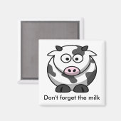 melkmagneet magneet (Voorkant / Achterkant)