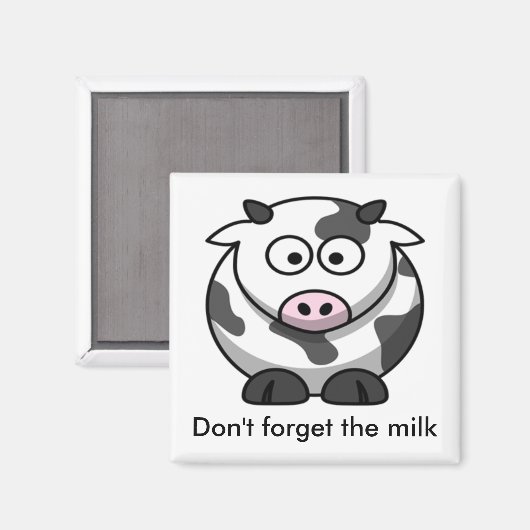 melkmagneet magneet (Voorkant / Achterkant)