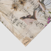 melkmeisje boer decoupage tissuepapier (Detail)