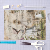 melkmeisje boer decoupage tissuepapier (Craft)