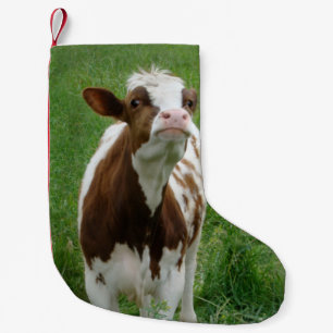 Melkmelk Koe op het Boerderij Kleine Kerstsok