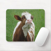 Melkmelk Koe op het Boerderij Muismat (Met muis)