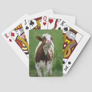 Melkmelk Koe op het Boerderij Pokerkaarten