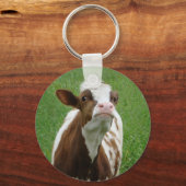 Melkmelk Koe op het Boerderij Sleutelhanger (Voorkant)