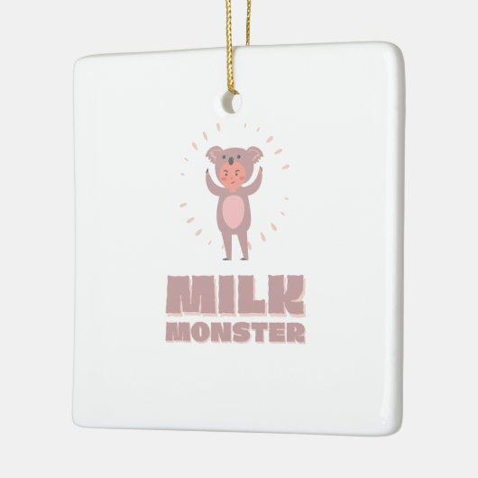 Melkmonster Keramisch Ornament (Links)
