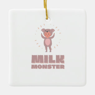 Melkmonster Keramisch Ornament
