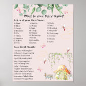 Melknaambordje Poster (Voorkant)