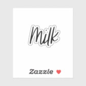 Melkopslag Sticker (Vel)