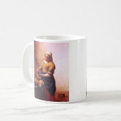 Melkpoeder van Johannes Vermeer Koffiemok (Voorkant links)