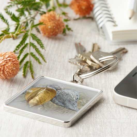 Melkroestpotigen Sleutelhanger (Zijkant)