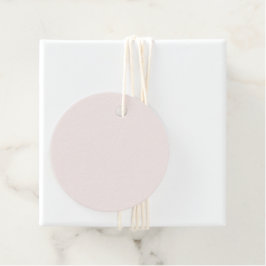 melkroze vaste stof bedankjes labels