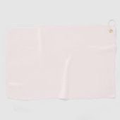 melkroze vaste stof golfhanddoek (Horizontaal)