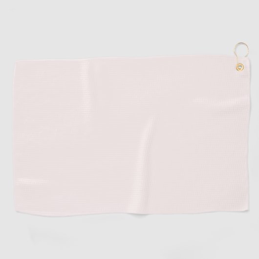 melkroze vaste stof golfhanddoek (Horizontaal)