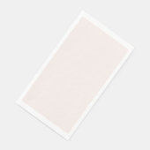 melkroze vaste stof servet (Hoek)