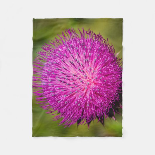 Melkschroefdop Fleece Deken (Voorkant)