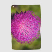 Melkschroefdop Golfhanddoek (Voorkant)