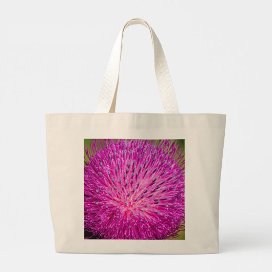 Melkschroefdop Grote Tote Bag (Achterkant)