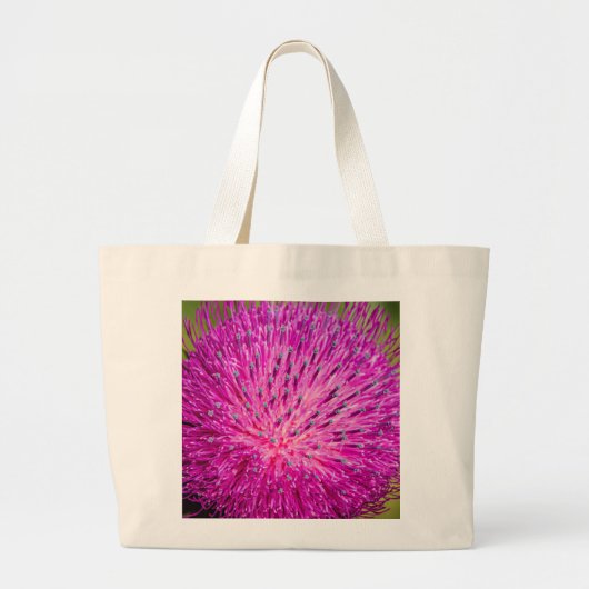 Melkschroefdop Grote Tote Bag (Voorkant)