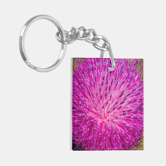 Melkschroefdop Sleutelhanger (Voorkant Links)