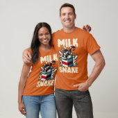 Melkslang Op Melk Dier vrienden T-shirt (Unisex)
