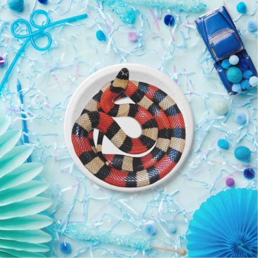 Melkslang Papieren Bordje (Feest)