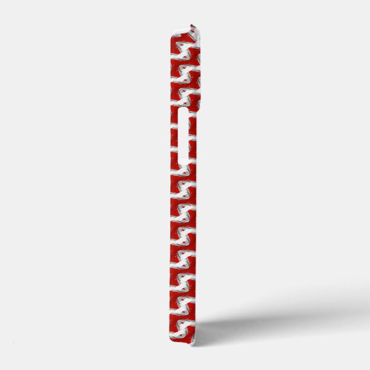 melkspatpatroon Case-Mate iPhone case (Achterkant / Rechts)