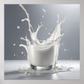 Melksplash Poster (Voorkant)