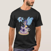 Melksuiker Mok Butterfly Tea Pot Witch Magi T-shirt (Voorkant)