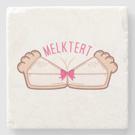 MELKTERT Afrikaanse Boeremeisie Stenen Onderzetter