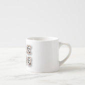 Melktijd koe patroon espresso kop (Rechts)