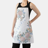 Melktuinelegant van rozen bloemklasse schort (Insitu)