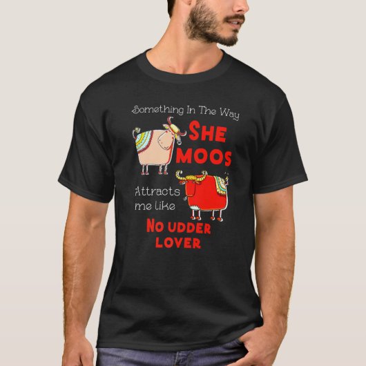 Melkveehouder koe loeit als geen ander t-shirt (Voorkant)