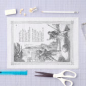 Melkverhaal drie tissuepapier (Craft)