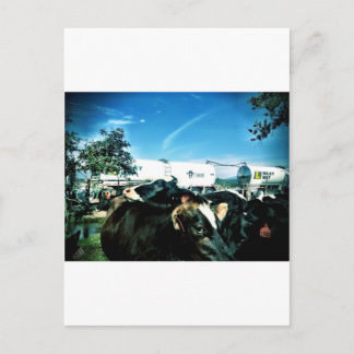 melkvrachtwagen briefkaart